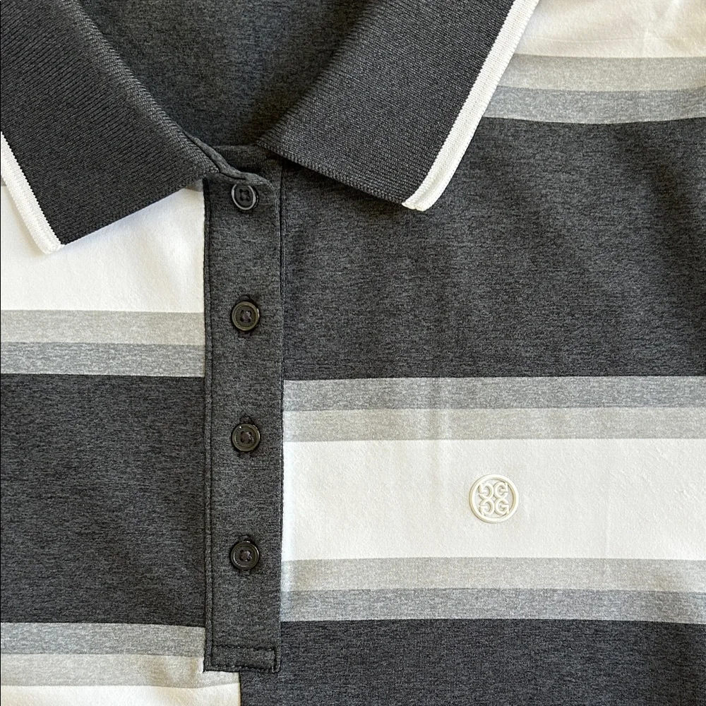 G/FORE Women’s Offset Gradient Stripe Tech Polo NWOT Size Small - Picture 13 of 14